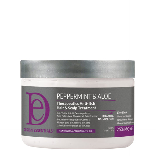 Design Essentials - Peppermint & Aloe Anti Itch Hair & Scalp Treatment