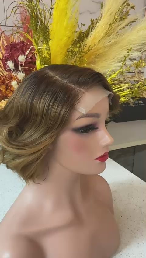Glueless Curled Hair